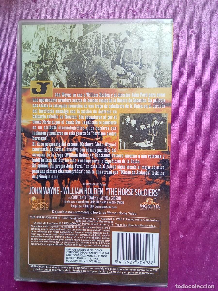 Cine: MISION DE AUDACES JOHN WAYNE . EF 2 - LATERAL - Foto 2