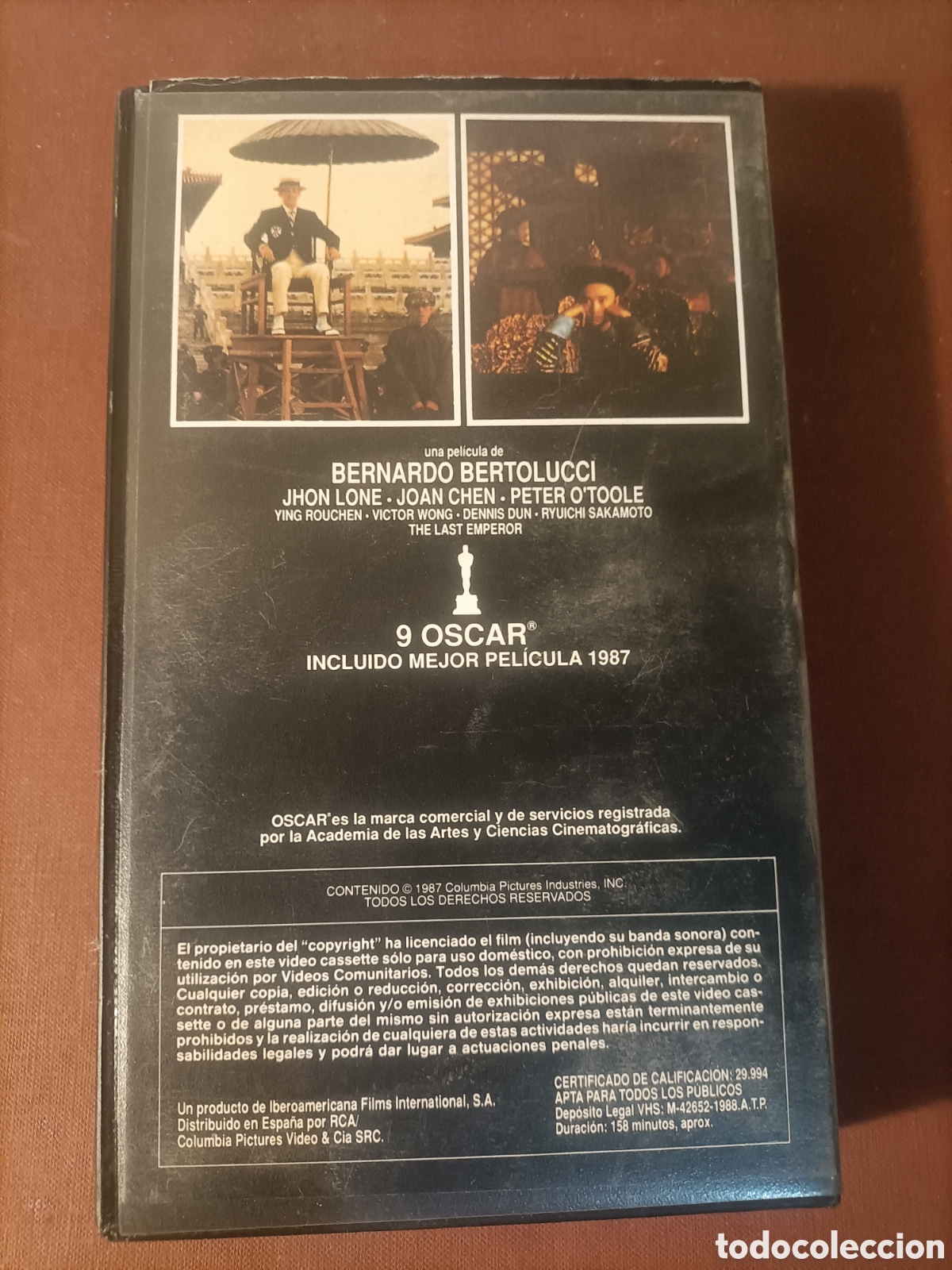 Cine: El ultimo emperador. VHS - Foto 3