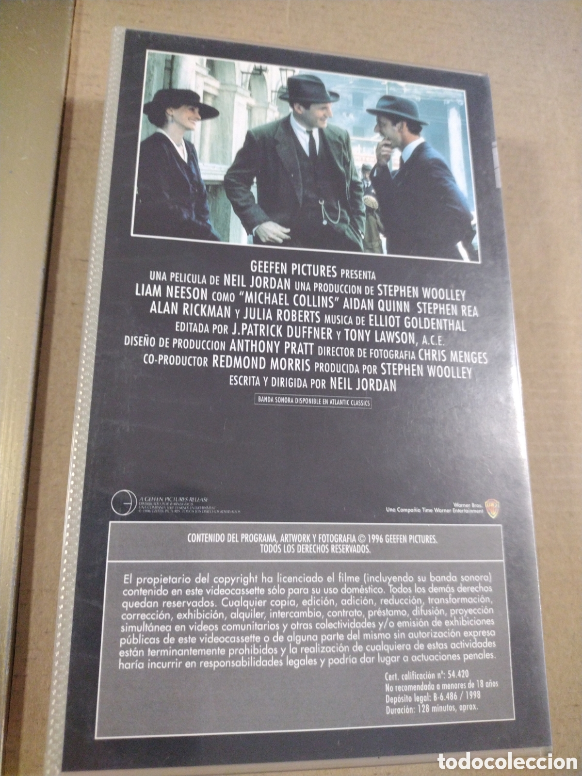 Cine: Michael Collins Liam Neeson. VHS - Foto 2