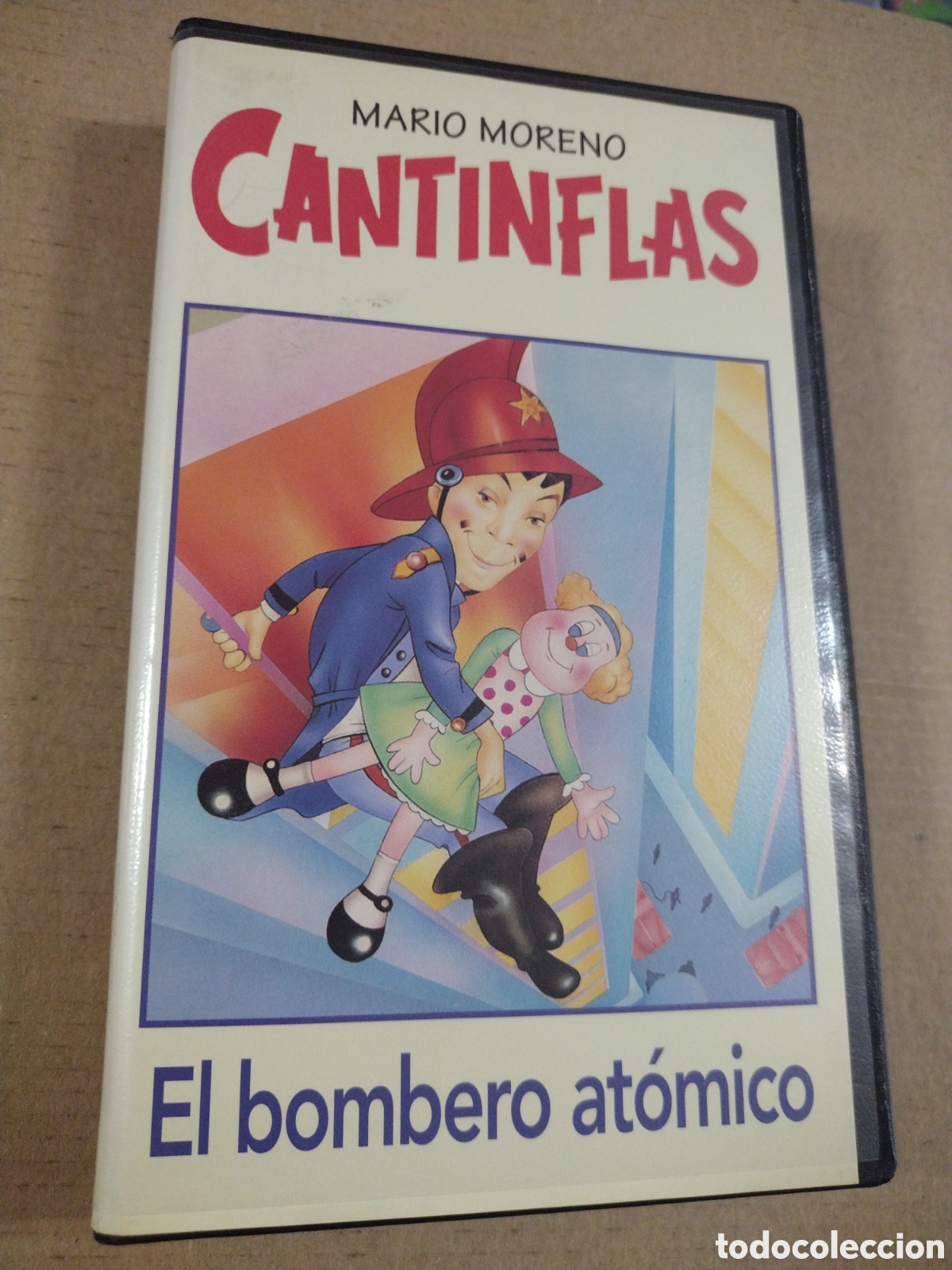 Cine: Cantinflas. El bombero at&oacute;mico. VHS. - Foto 1