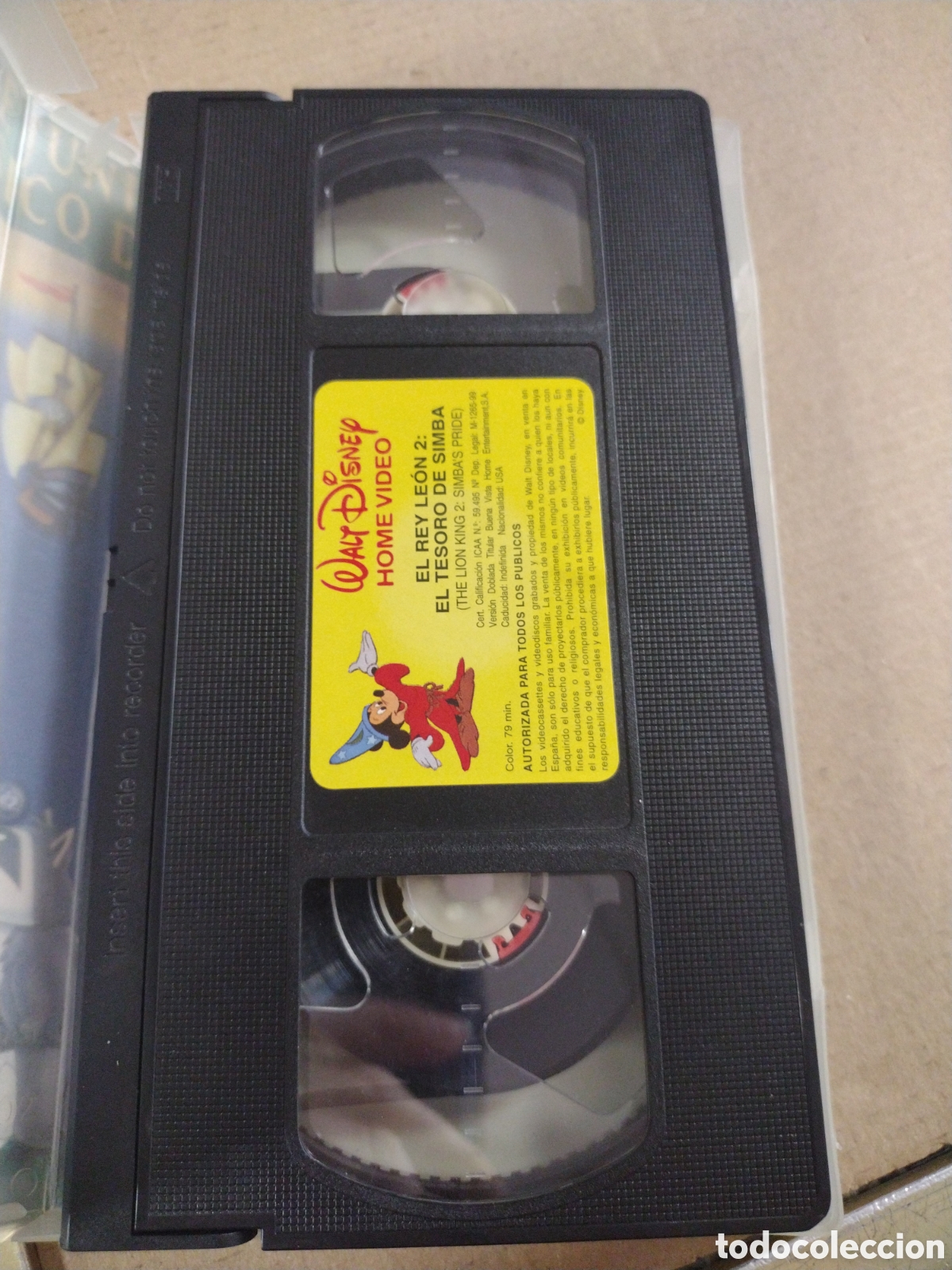 Cine: EL REY LEON 2, EL TESORO DE SIMBA. VHS. - Foto 3