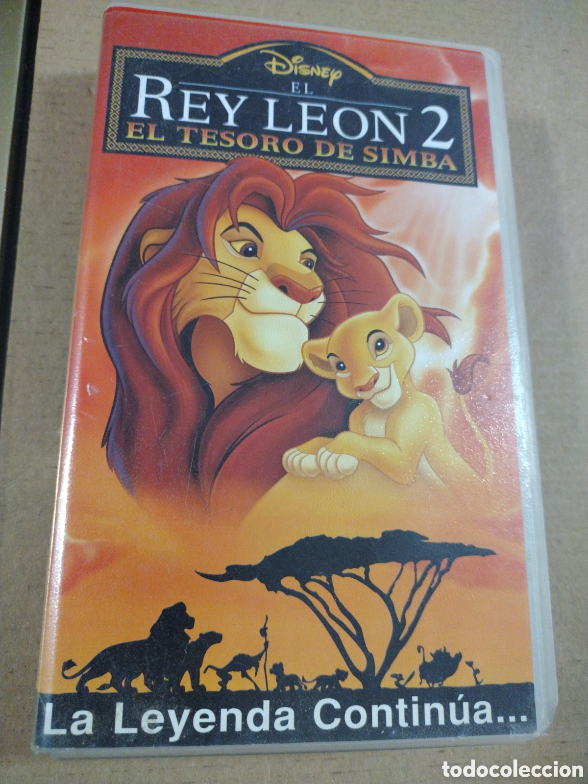 Cine: EL REY LEON 2, EL TESORO DE SIMBA. VHS. - Foto 1