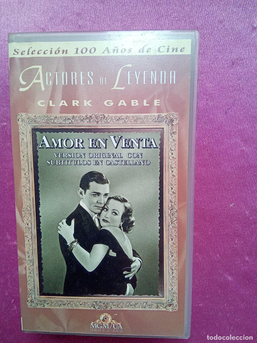 Cinema: VHS AMORES EN VENTA -CLARK GABLE . EF 2-LATERAL