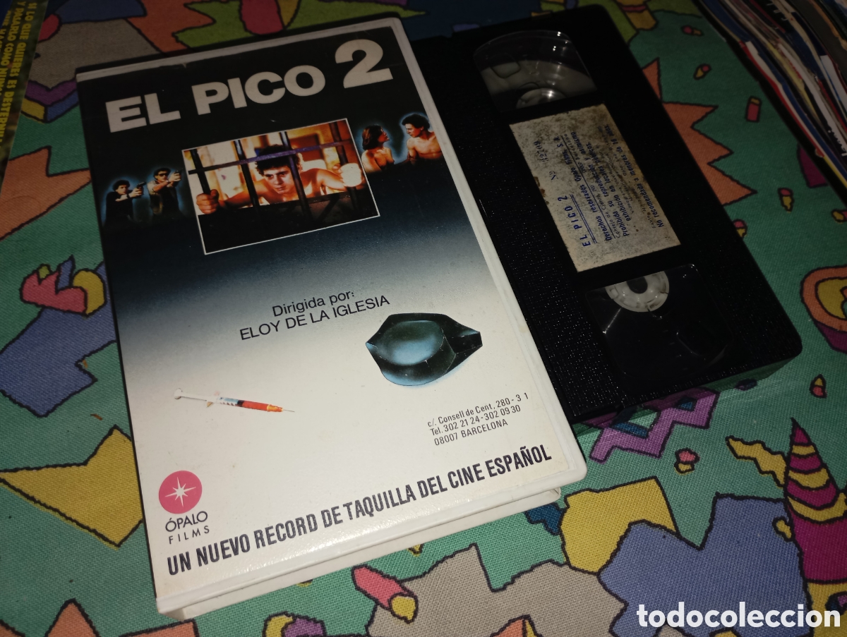 Cine: El pico 2- vhs- 1 edicion- cine kinki