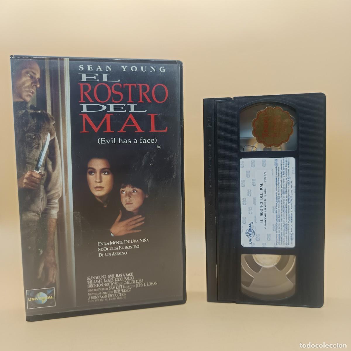 Cine: VHS EL ROSTRO DEL MAL - Foto 1