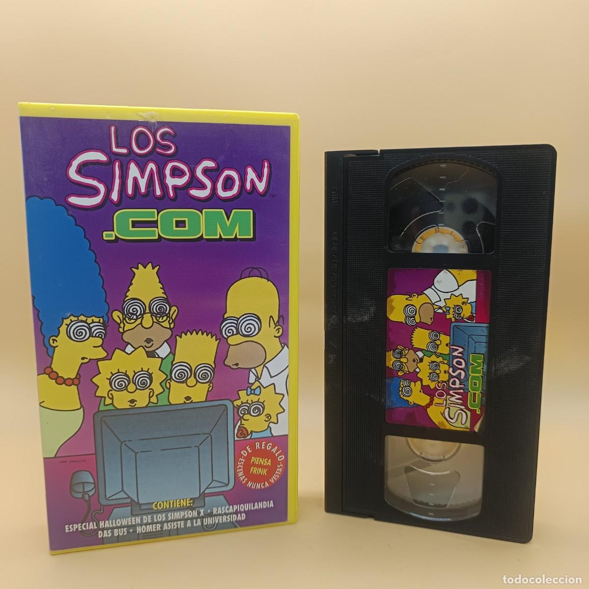 Cine: VHS LOS SIMPSON.COM. - Foto 1