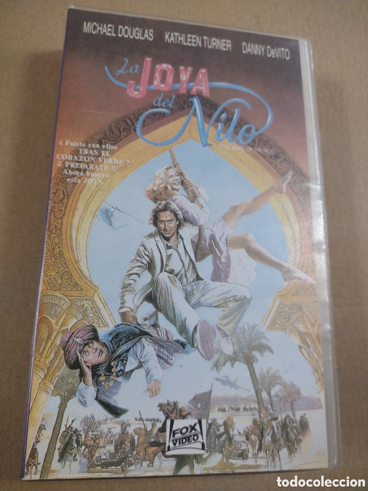 Cine: La joya del Nilo. Michael Douglas. VHS. - Foto 1