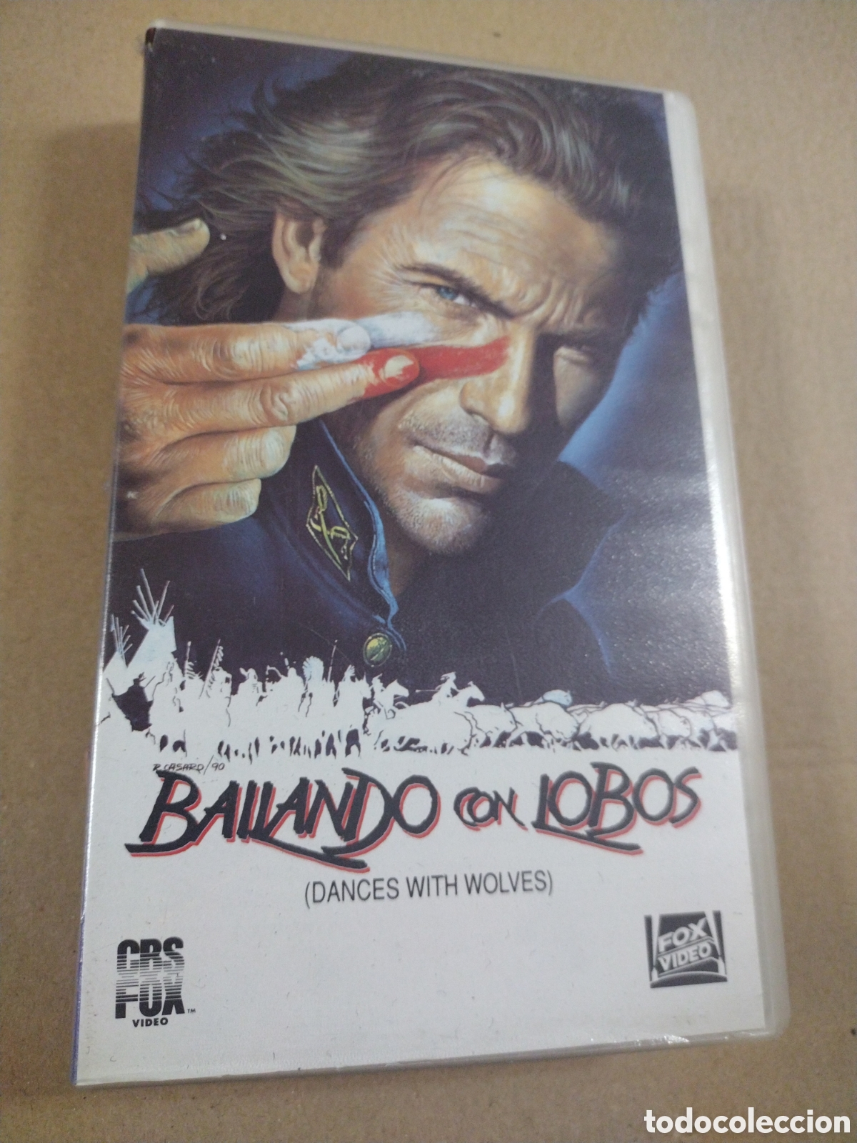 Cine: Bailando con lobos. VHS - Foto 1