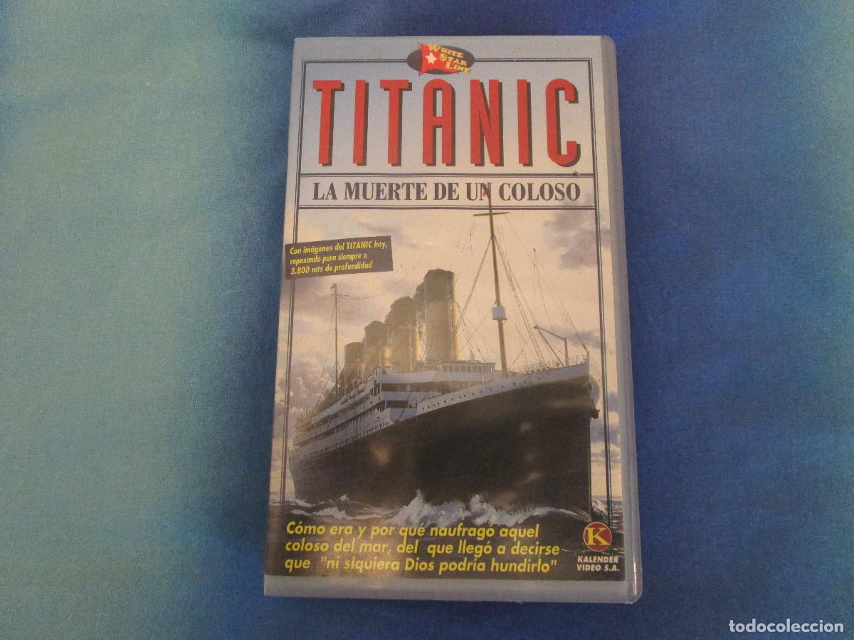 Cine: VHS Titanic: La muerte de un coloso