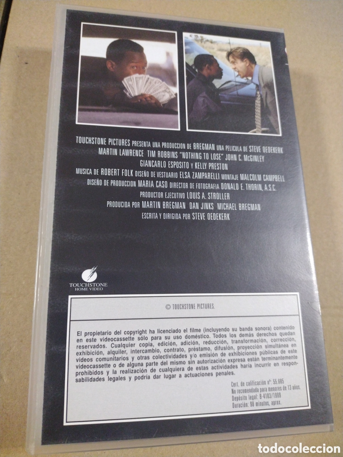 Cine: Nada que perder. VHS - Foto 2
