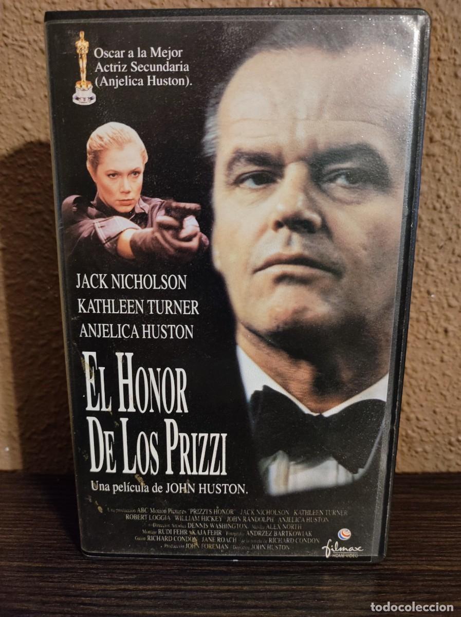 Cine: CINTA VHS EL HONOR DE LOS PRIZZI. - Foto 1