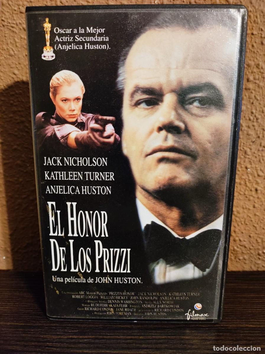 Cine: CINTA VHS EL HONOR DE LOS PRIZZI. - Foto 3