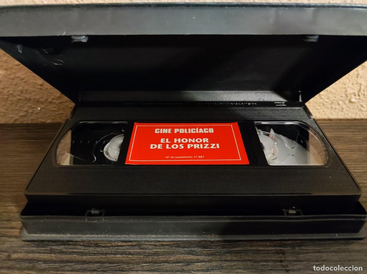 Cine: CINTA VHS EL HONOR DE LOS PRIZZI. - Foto 4
