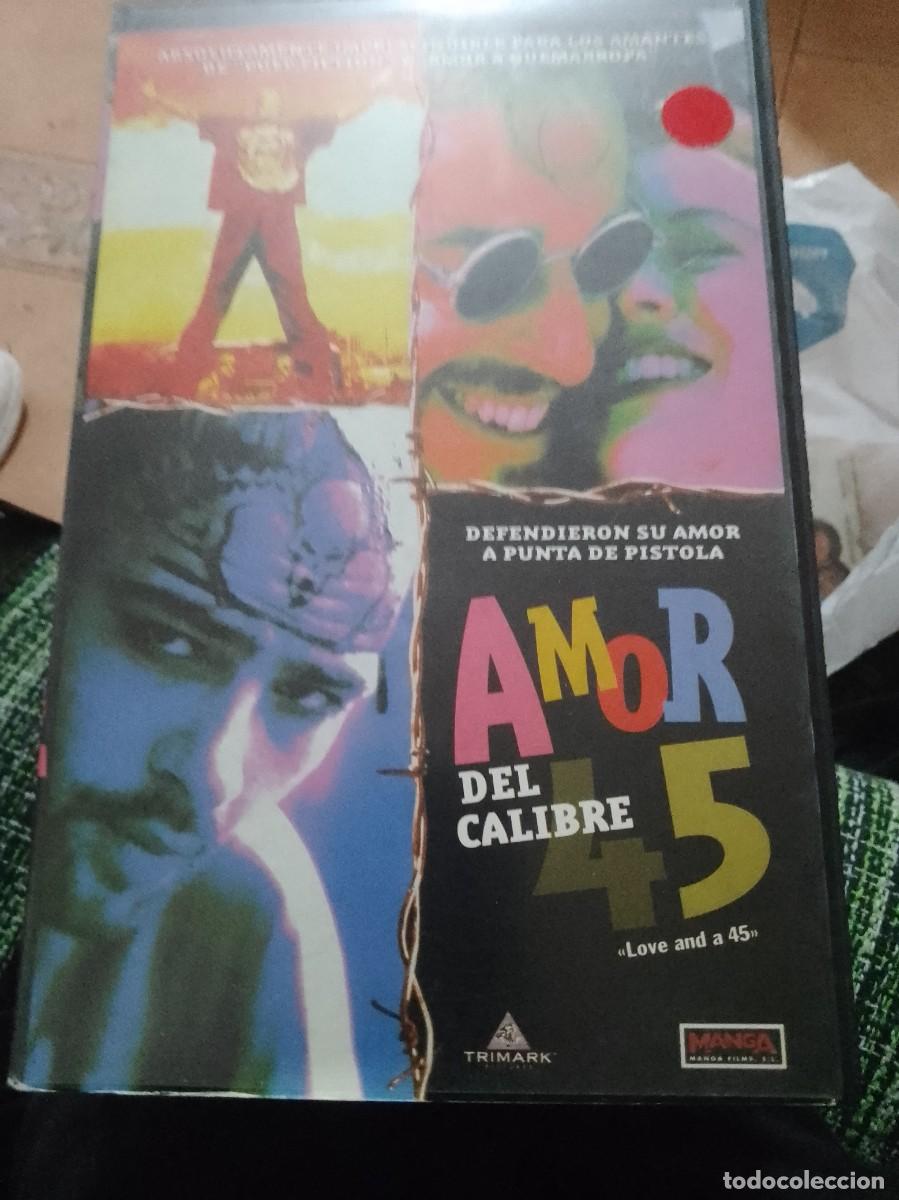 Cinema: Amor del calibre 45 vhs caja grande