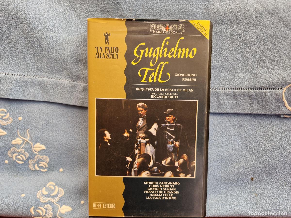 Cinema: VHS. GUGLIELMO TELL. ORQUESTA DE LA SCALA DE MILAN