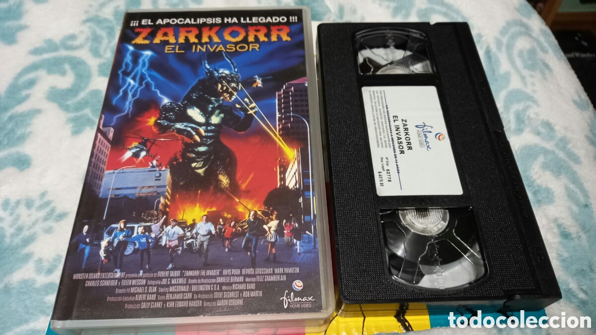 Cine: Zarkorr el invasor VHS