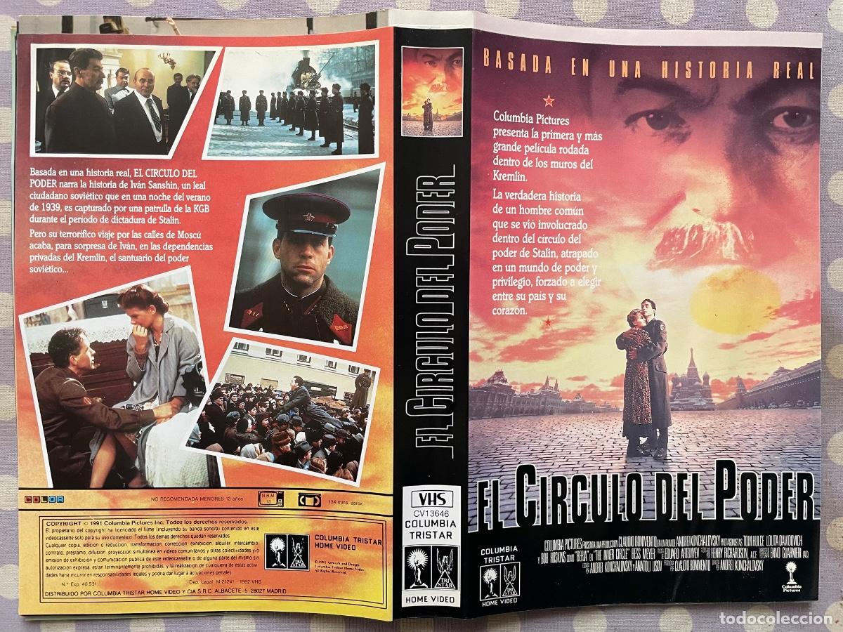 Cine: El c&iacute;rculo del poder (Solo caratula original VHS) - Foto 1