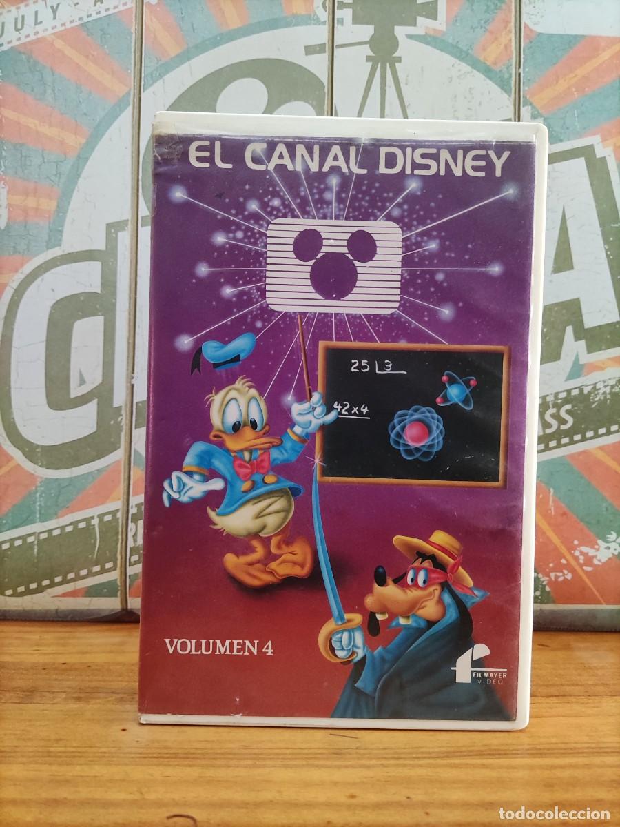 Kino: L6 VHS Disney CG 992 El canal Disney - Volumen 4 (Car&aacute;tula algo recortada por la parte superior)