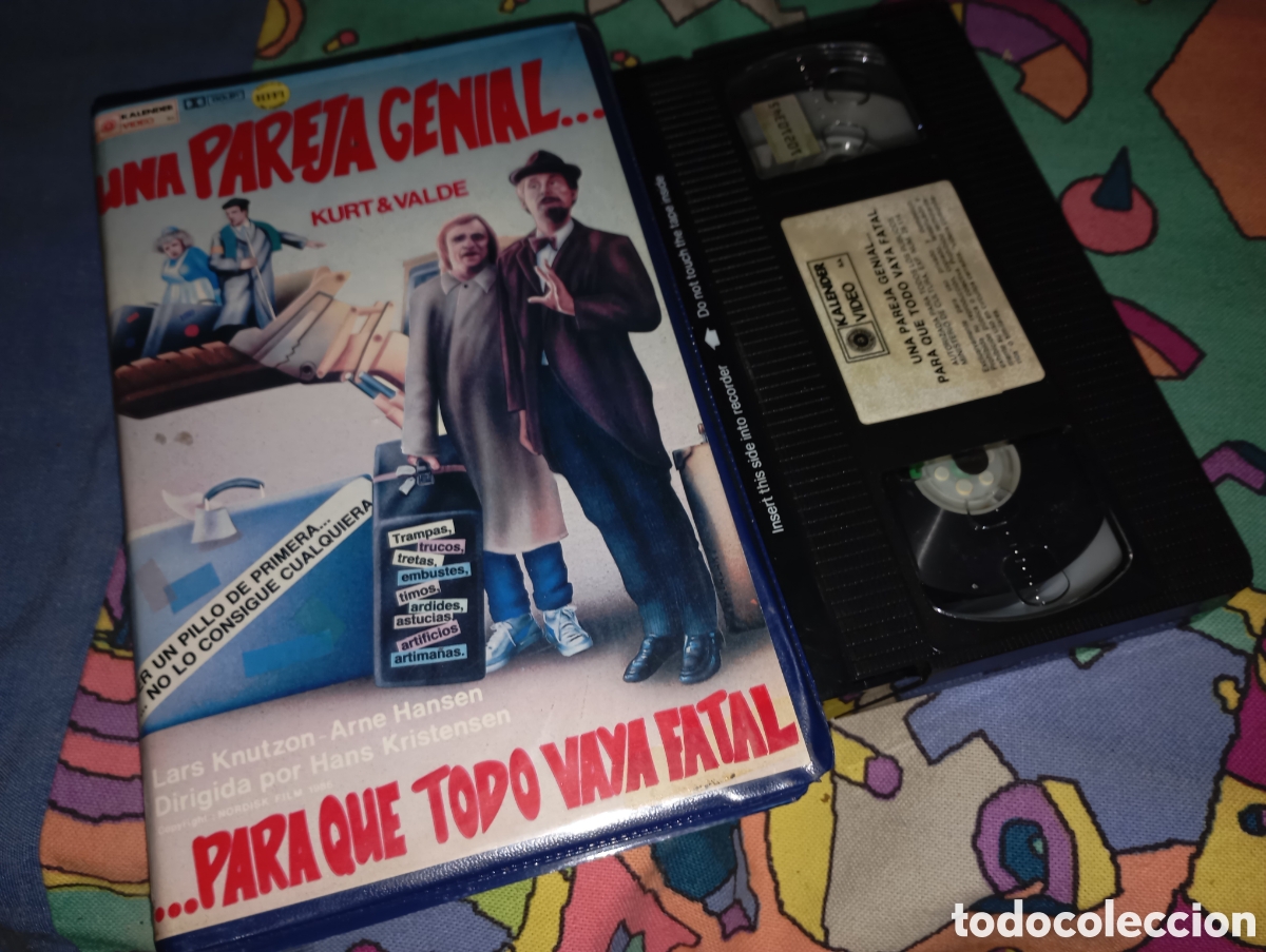 Cine: Una pareja genial para que todo vaya bien- vhs- descatalogada