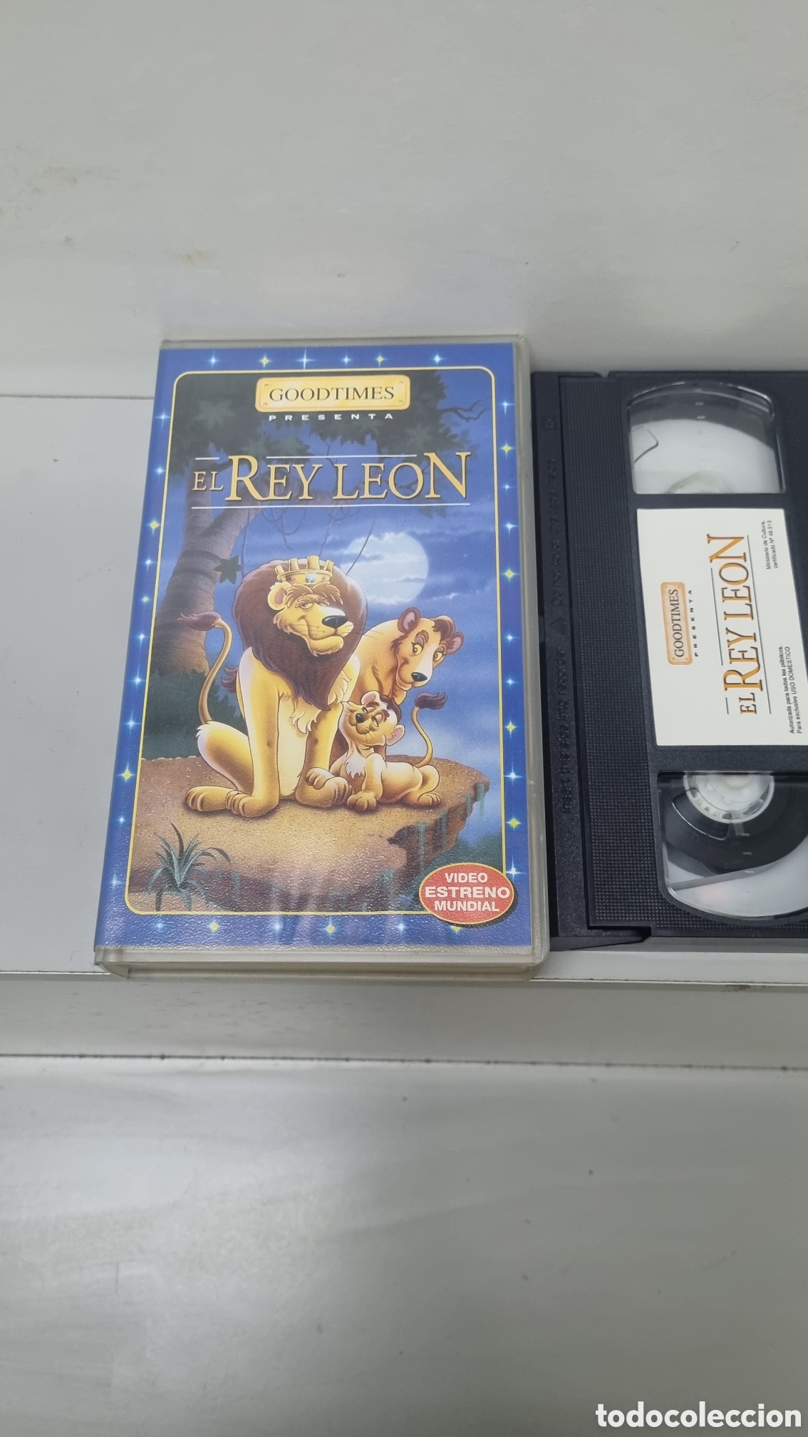 Cine: Pel&iacute;cula VHS el rey leon - Foto 1