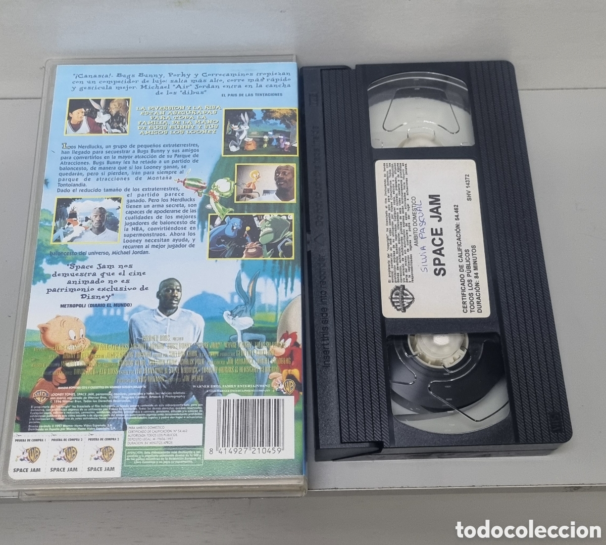 Cine: Pel&iacute;cula en VHS Space Jam - Foto 2