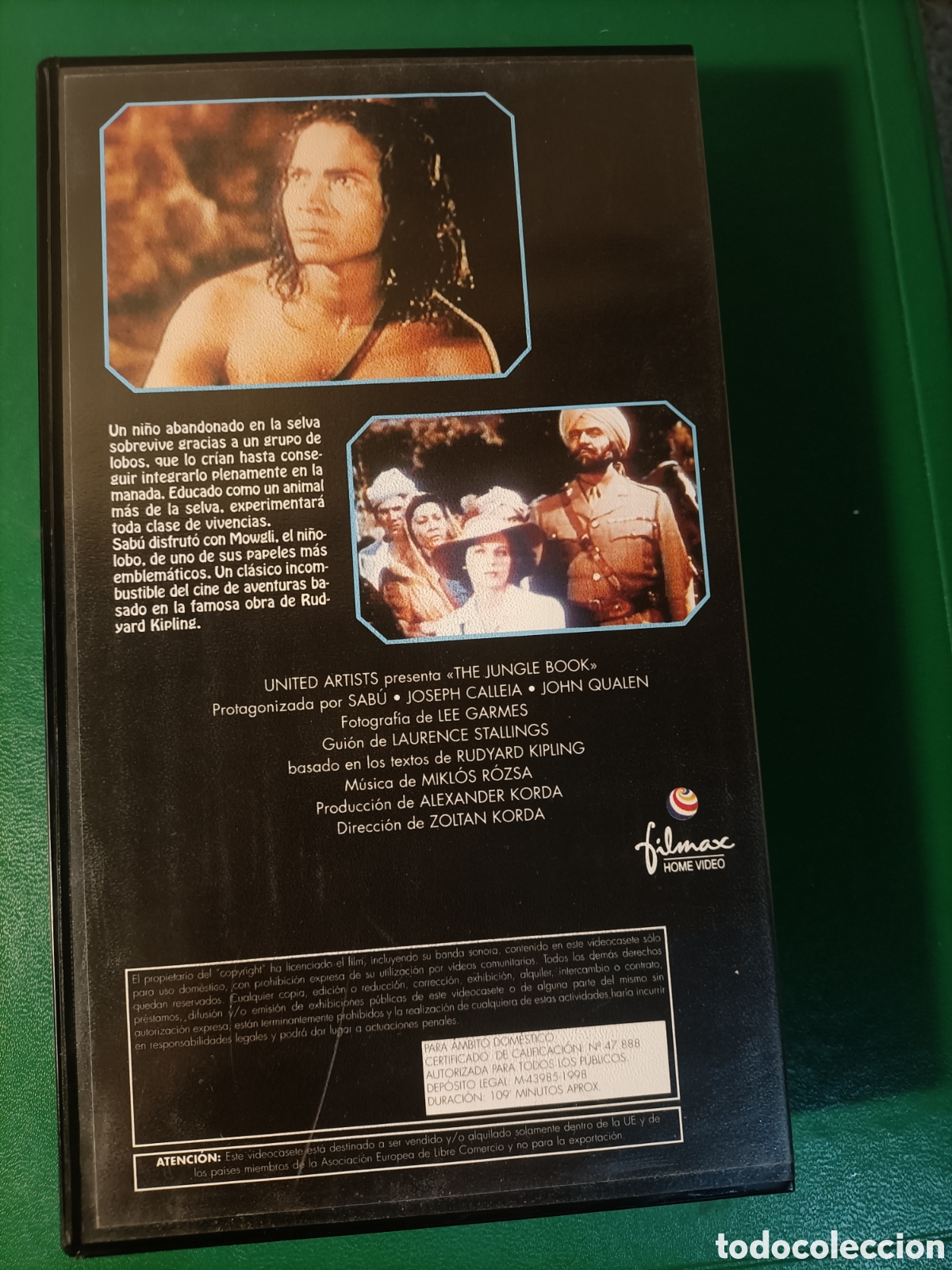 Cine: PELICULA VHS EL LIBRO DE LA SELVA - Foto 3