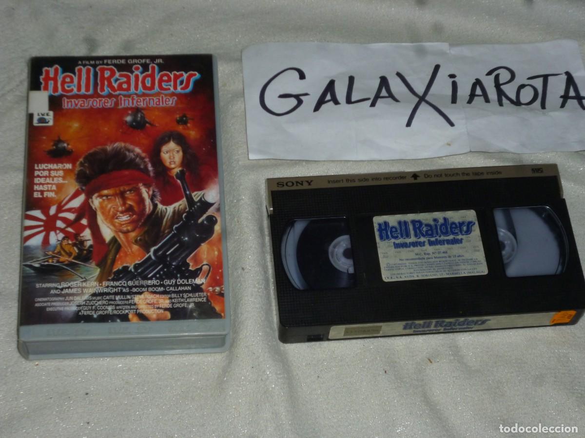 Cine: Hell raiders. Pelicula en video VHS - Foto 1