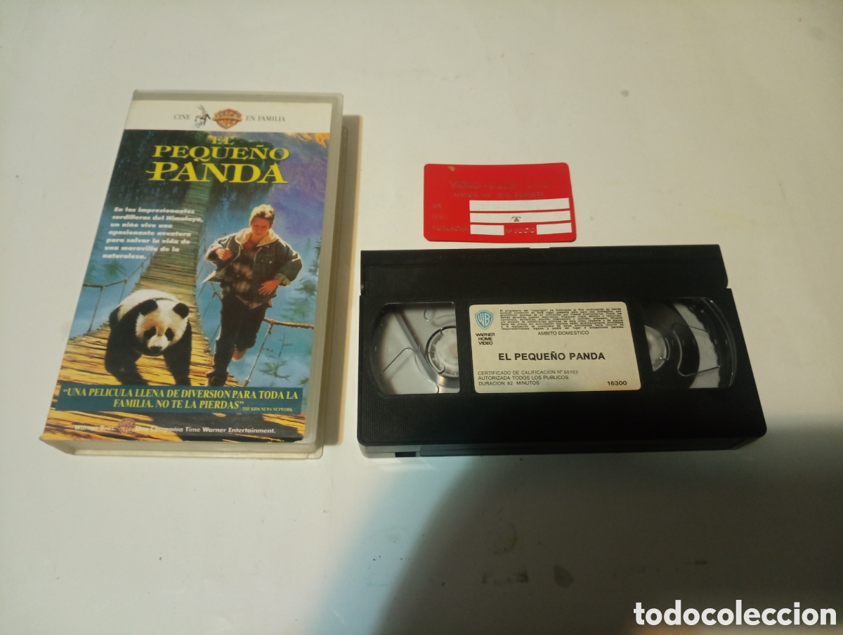 Cine: VHS EL PEQUE&Ntilde;O PANDA - Foto 1