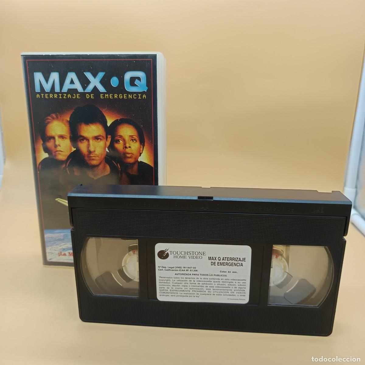 Cine: VHS MAX .Q LA MAXIMA PRUEBA DE CORAJE - Foto 2