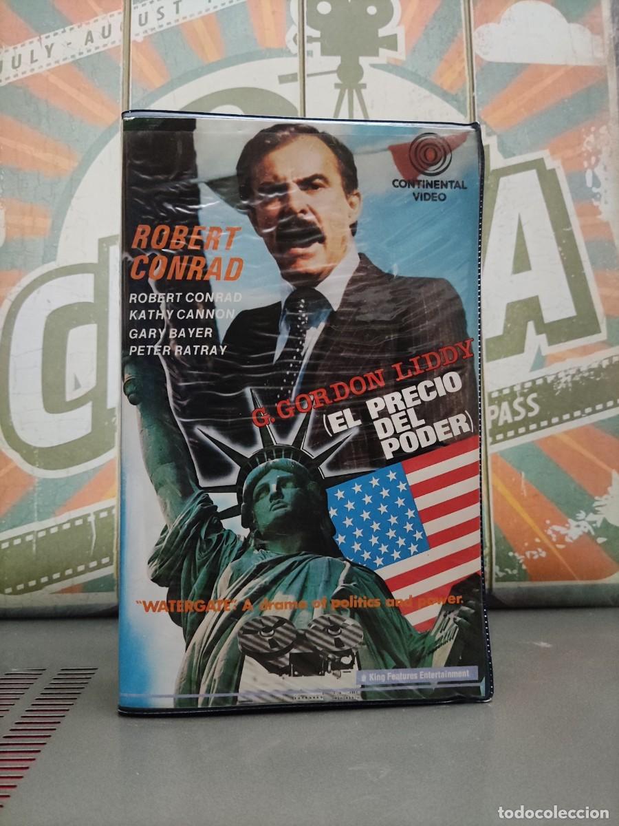 Cine: BF 6 VHS G. Gordon Liddy (El precio del poder) - Robert Conrad - Foto 1