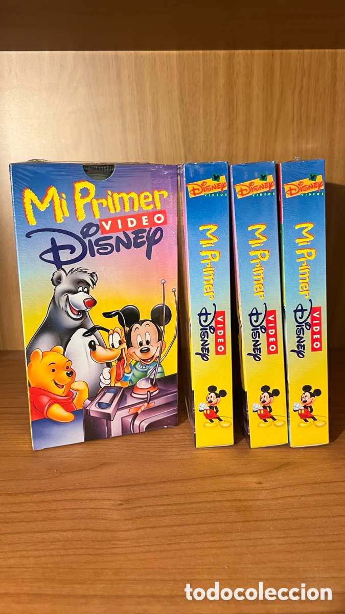 Cine: MI PRIMER VIDEO DISNEY VHS PRECINTADO, 4 UNIDADES