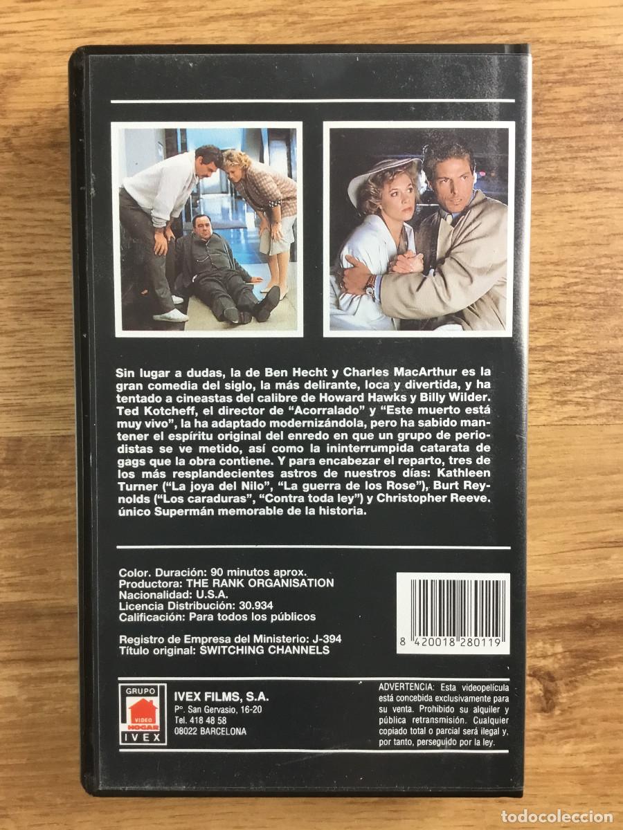 Cine: INTERFERENCIAS - VHS - CHRISTOPHER REEVE - Foto 2
