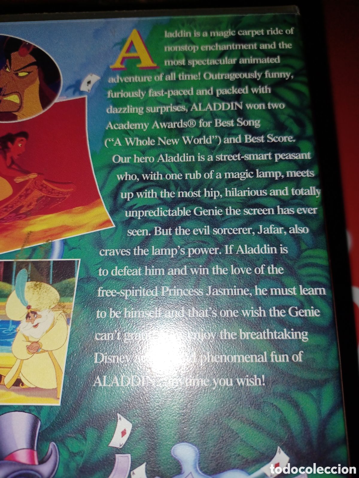 Cine: Pel&iacute;cula vhs aladdin versi&oacute;n en ingles - Foto 4
