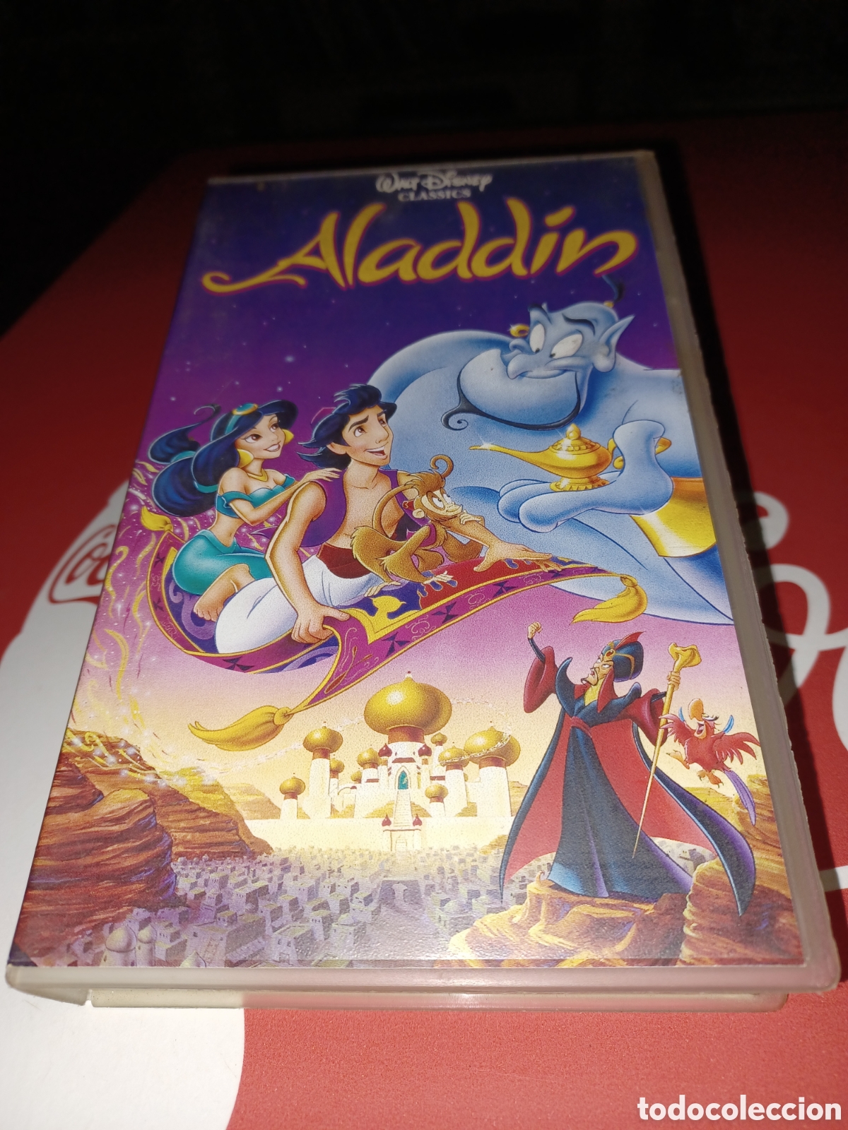 Cine: Pel&iacute;cula vhs aladdin versi&oacute;n en ingles - Foto 1