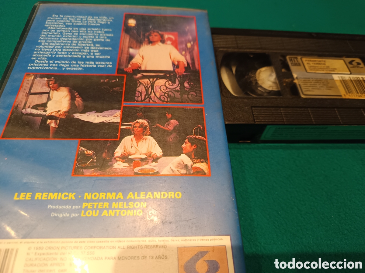 Cine: PASAPORTE AL TERROR - LEE REMICK - VHS - Foto 2