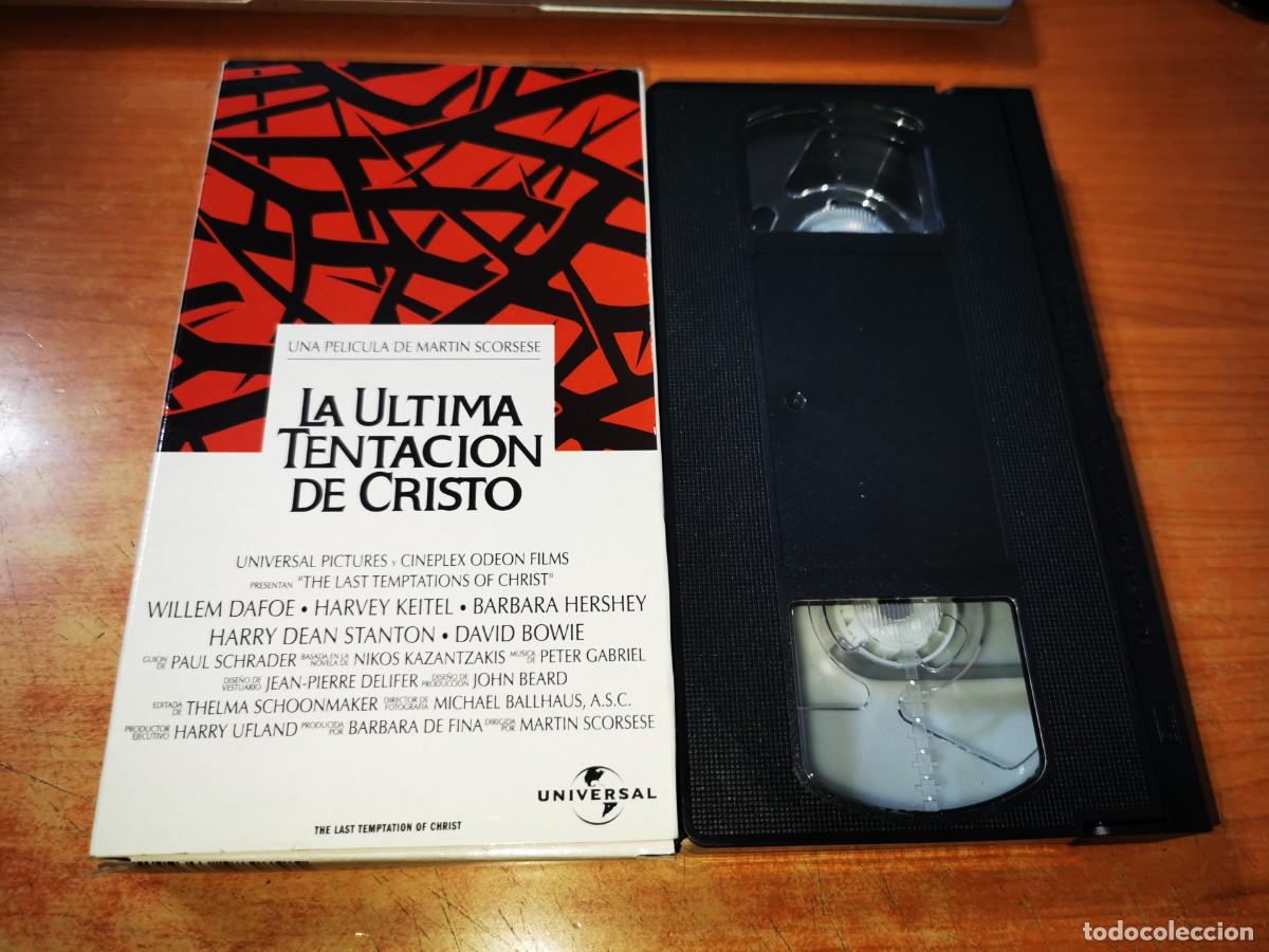 Cinema: LA ULTIMA TENTACION DE CRISTO VHS ARGENTINA WILLIEM DAFOE HARVEY KEITEL BARBARA HERSHEY
