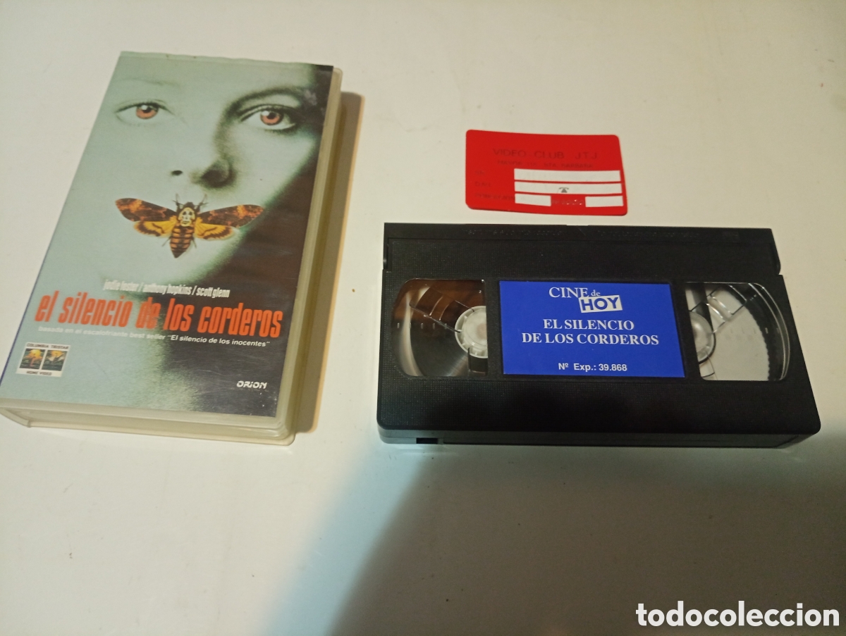 Cine: VHS El silencio de los corderos - Foto 1