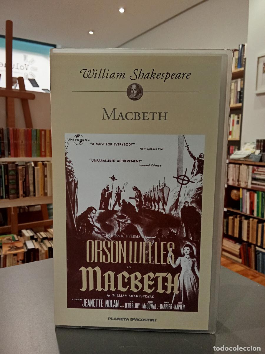 Cine: Macbeth Orson Wells VHS - Foto 1
