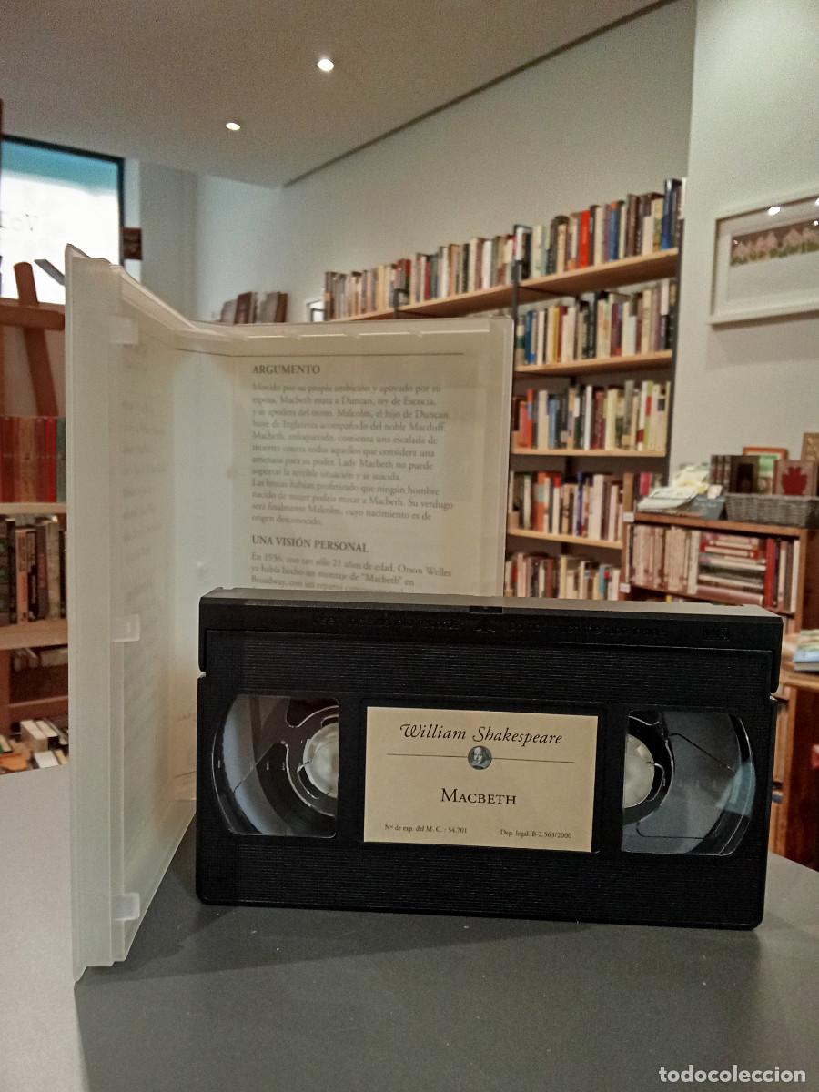 Cine: Macbeth Orson Wells VHS - Foto 4