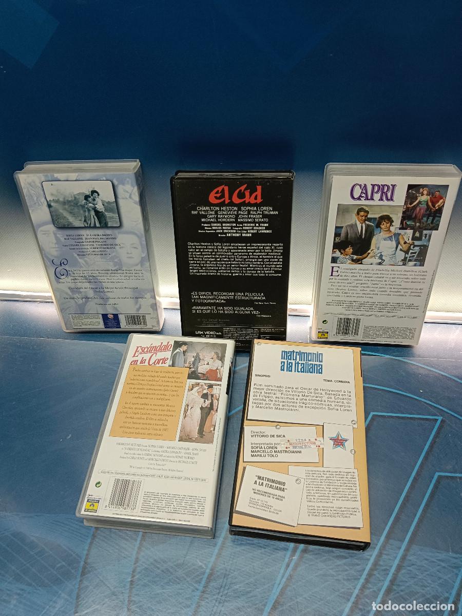 Cine: 5 vhs, Pel&iacute;culas de Sofia Loren - Foto 9
