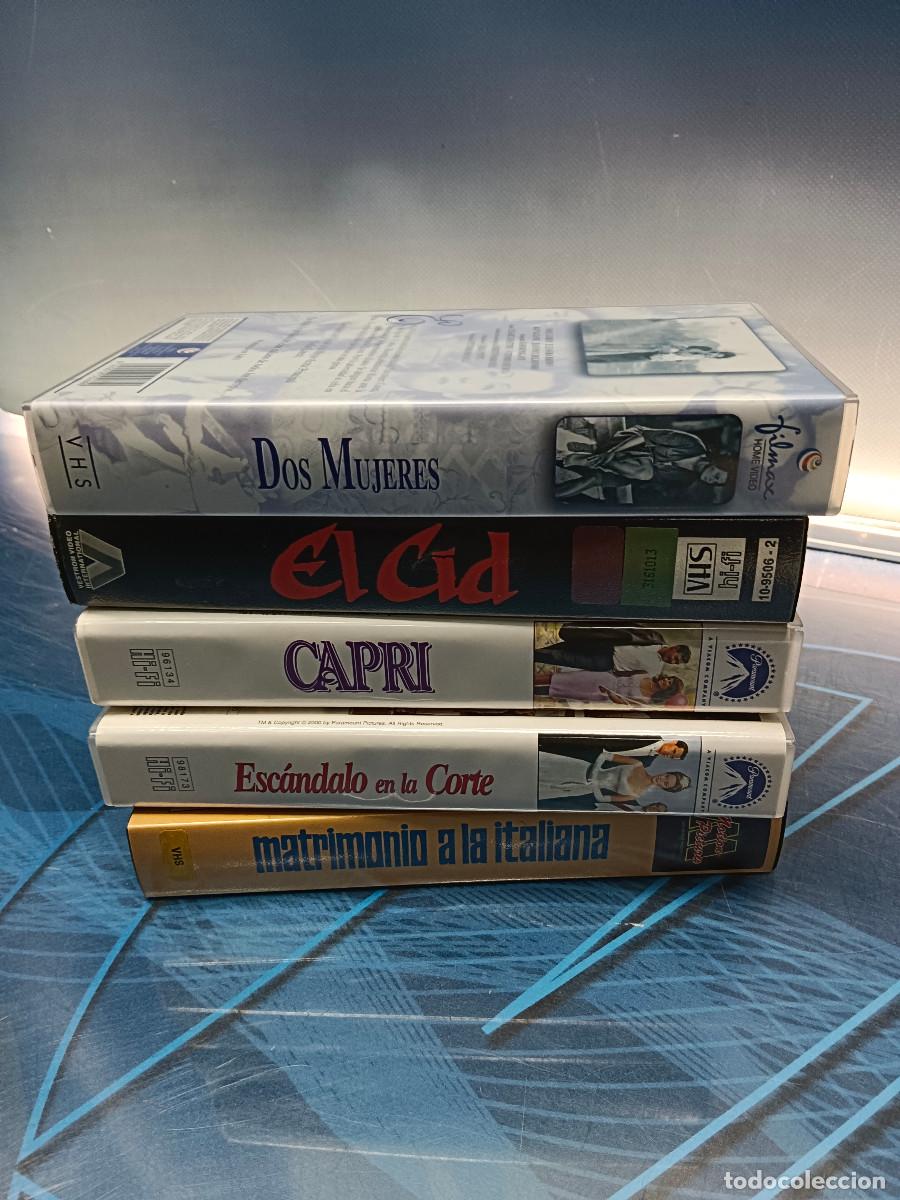 Cine: 5 vhs, Pel&iacute;culas de Sofia Loren - Foto 10