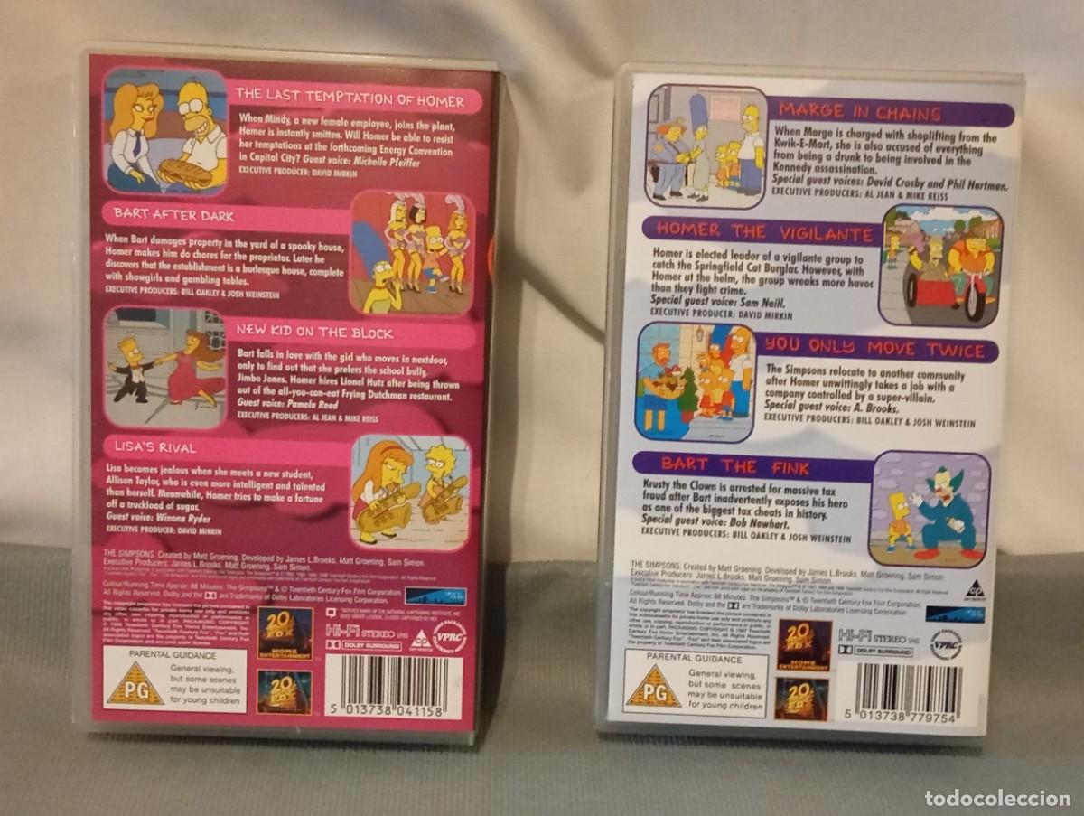 Cine: Pack The Simpsons vhs - Foto 5