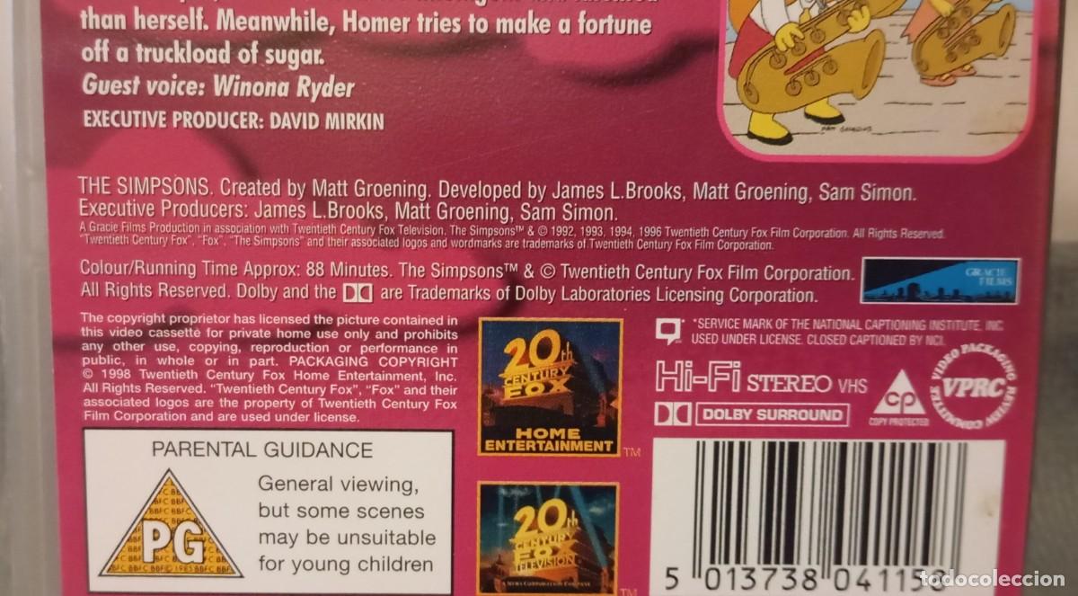 Cine: Pack The Simpsons vhs - Foto 7