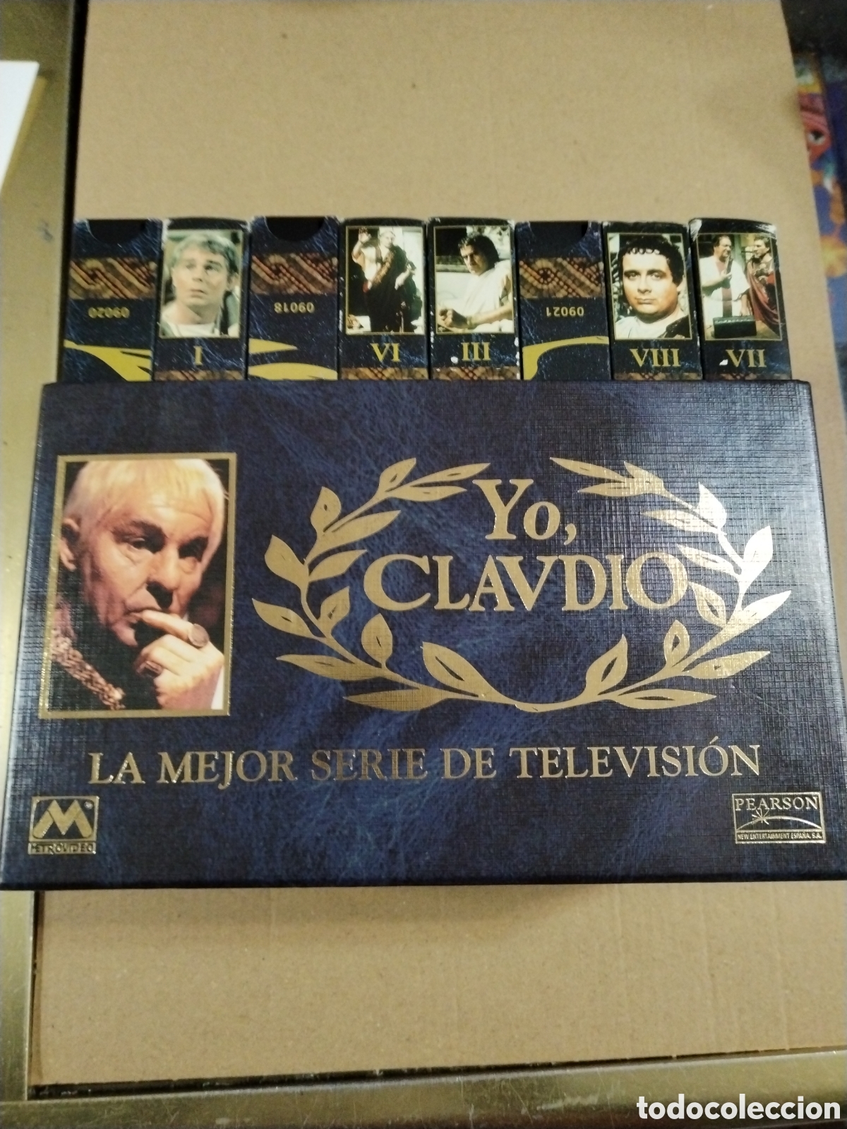 Cine: YO CLAUDIO. 8 VHS (COMPLETA) - Foto 1