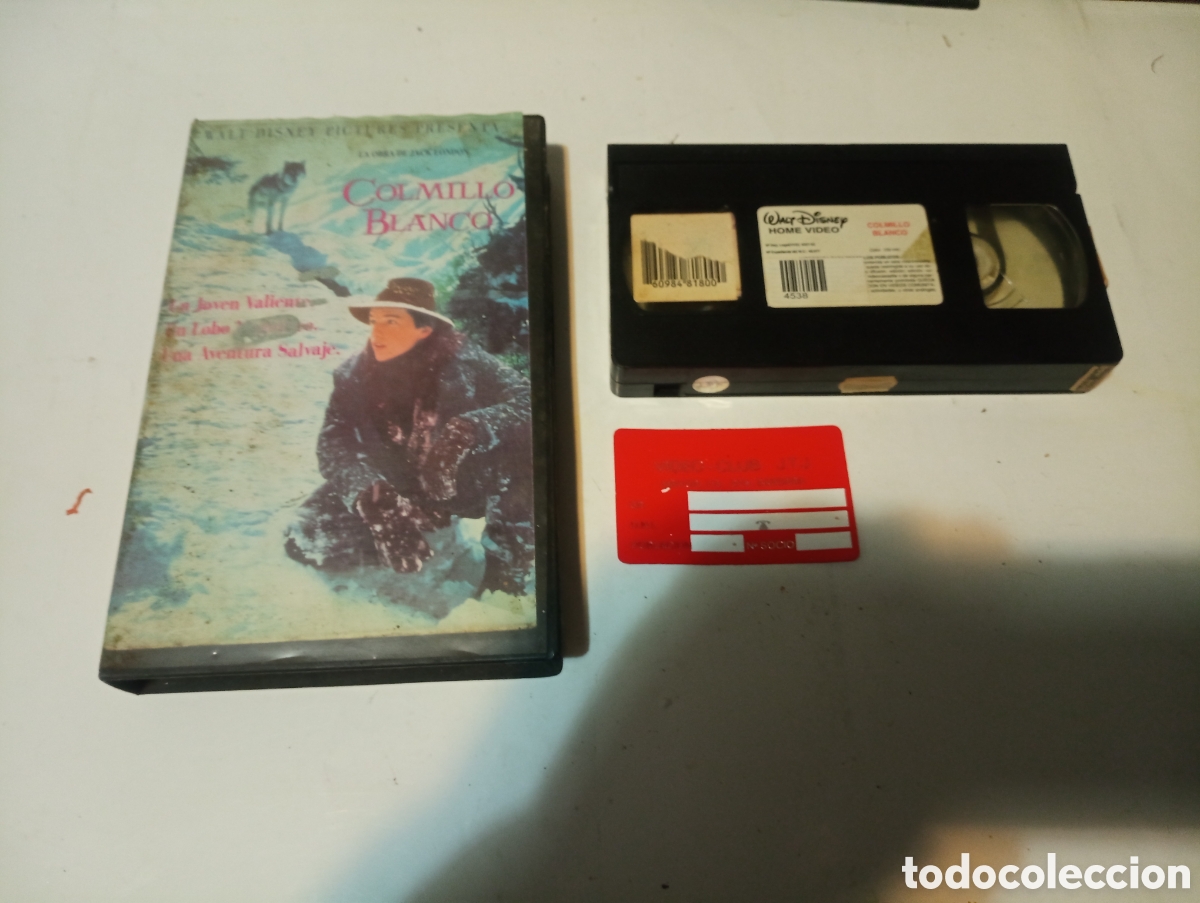 Cine: VHS Disney colmillo blanco - Foto 1