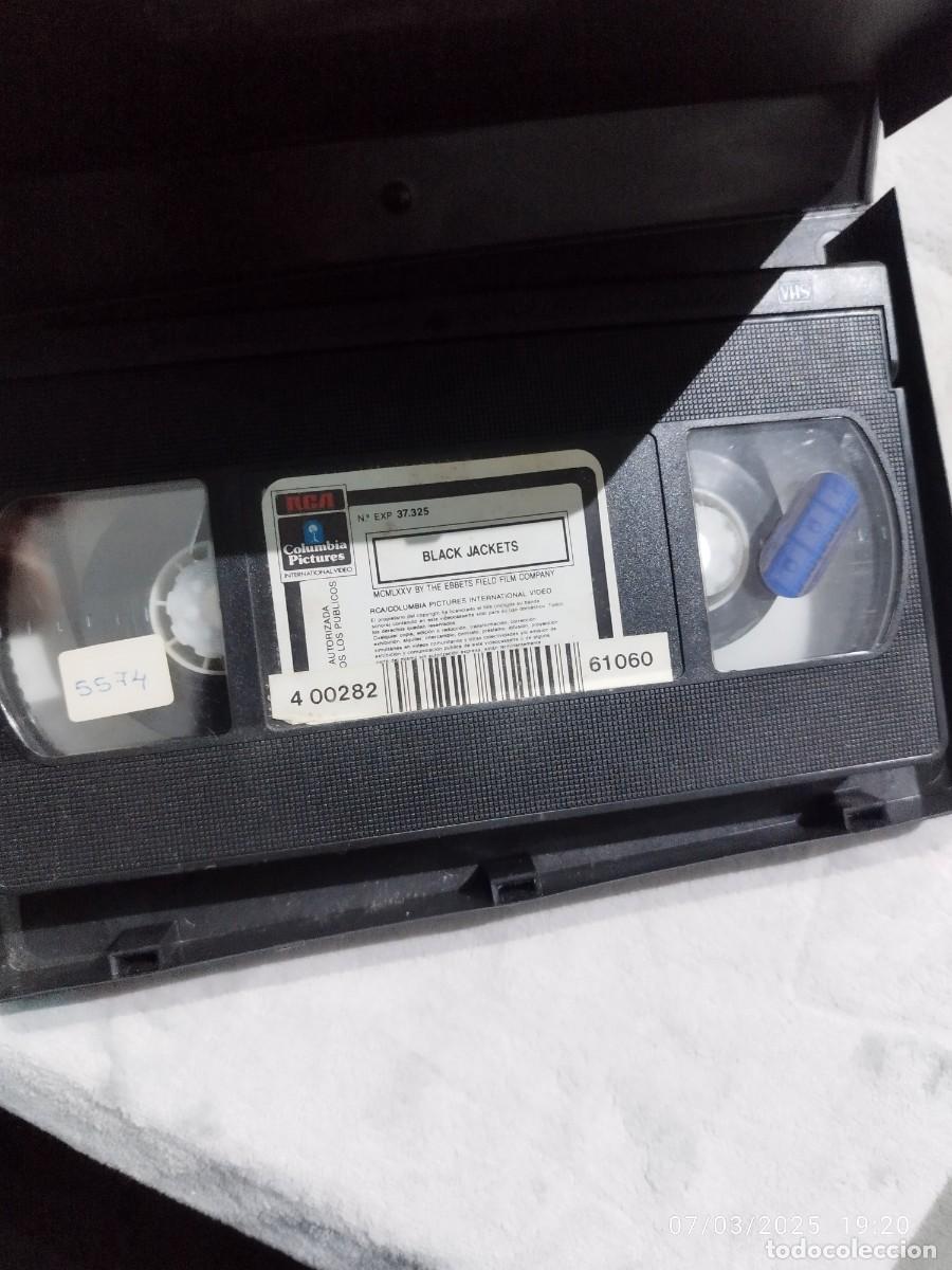 Cine: PELICULA BLACK JACKETS- VHS - STALLONE. - Foto 4