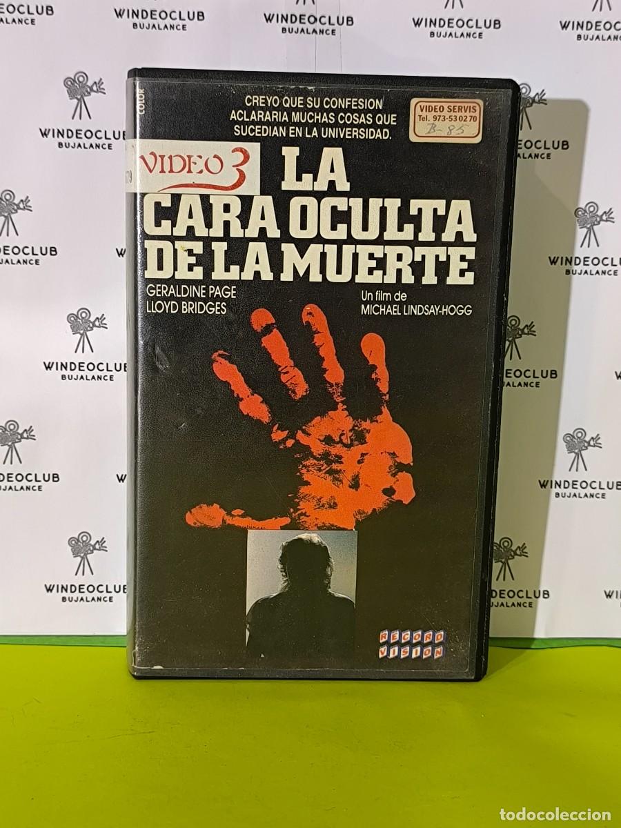 Cine: VHS LA CARA OCULTA DE LA MUERTE (edici&oacute;n videoclub &uacute;nica, ver foto 4)