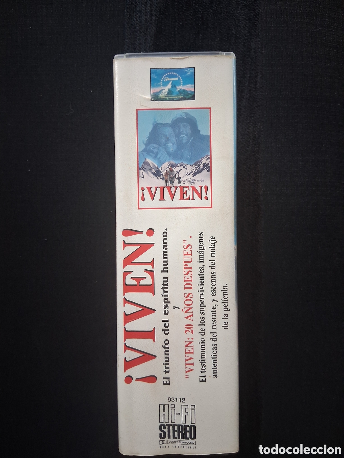 Cine: &rdquo;VIVEN&rdquo; Doble video VHS - Foto 2