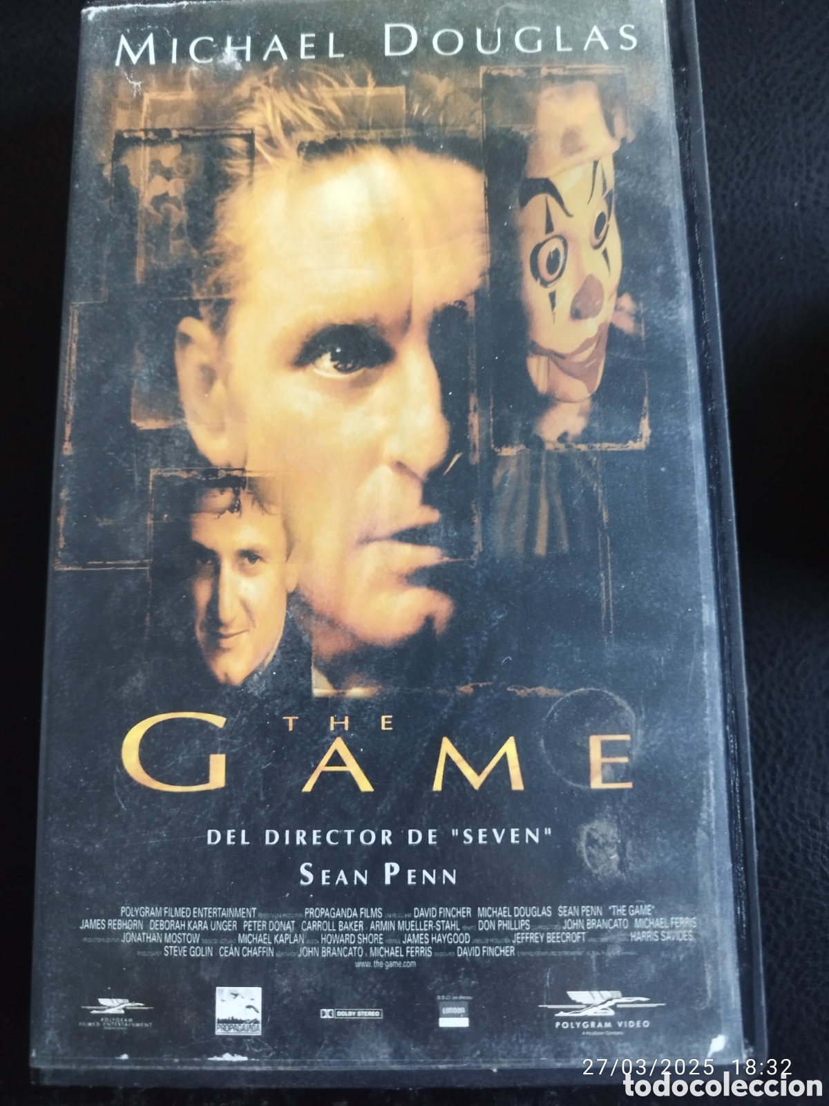 Cine: THE GAME - VHS - MICHAEL DOUGLAS - Foto 1