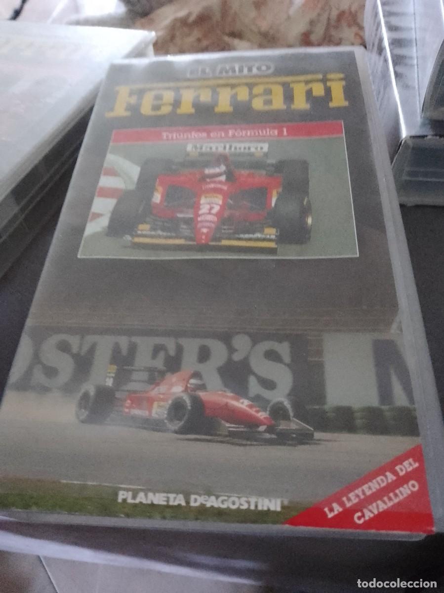 Cine: Ferrari el mito vhs vhs